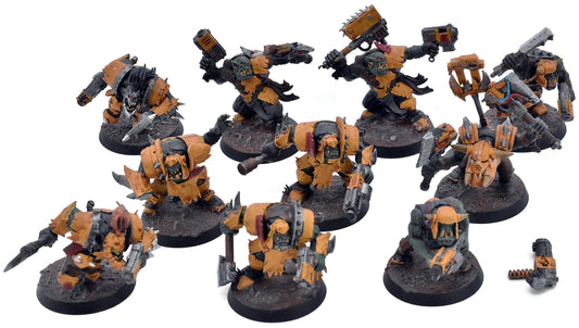 ORKS 10 Ork Boyz #1 Warhammer 40K 1701