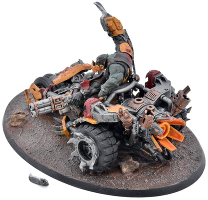 ORKS Deffkilla Wartrike #1 WELL PAINTED Warhammer 40K 1718