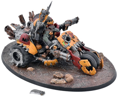 ORKS Deffkilla Wartrike #1 WELL PAINTED Warhammer 40K 1718