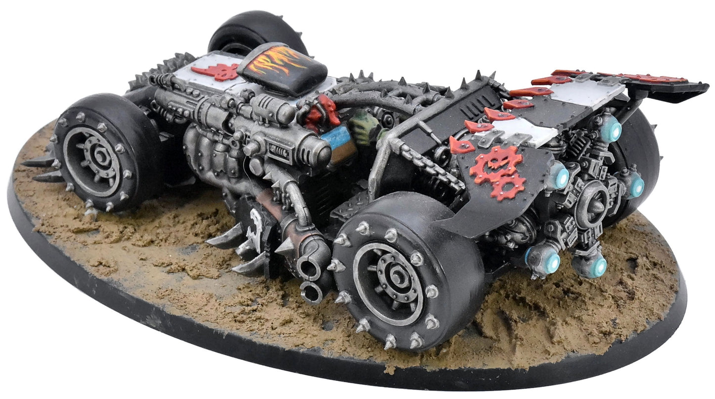 ORKS Shokkjump Dragsta #1 WELL PAINTED Warhammer 40K 1732