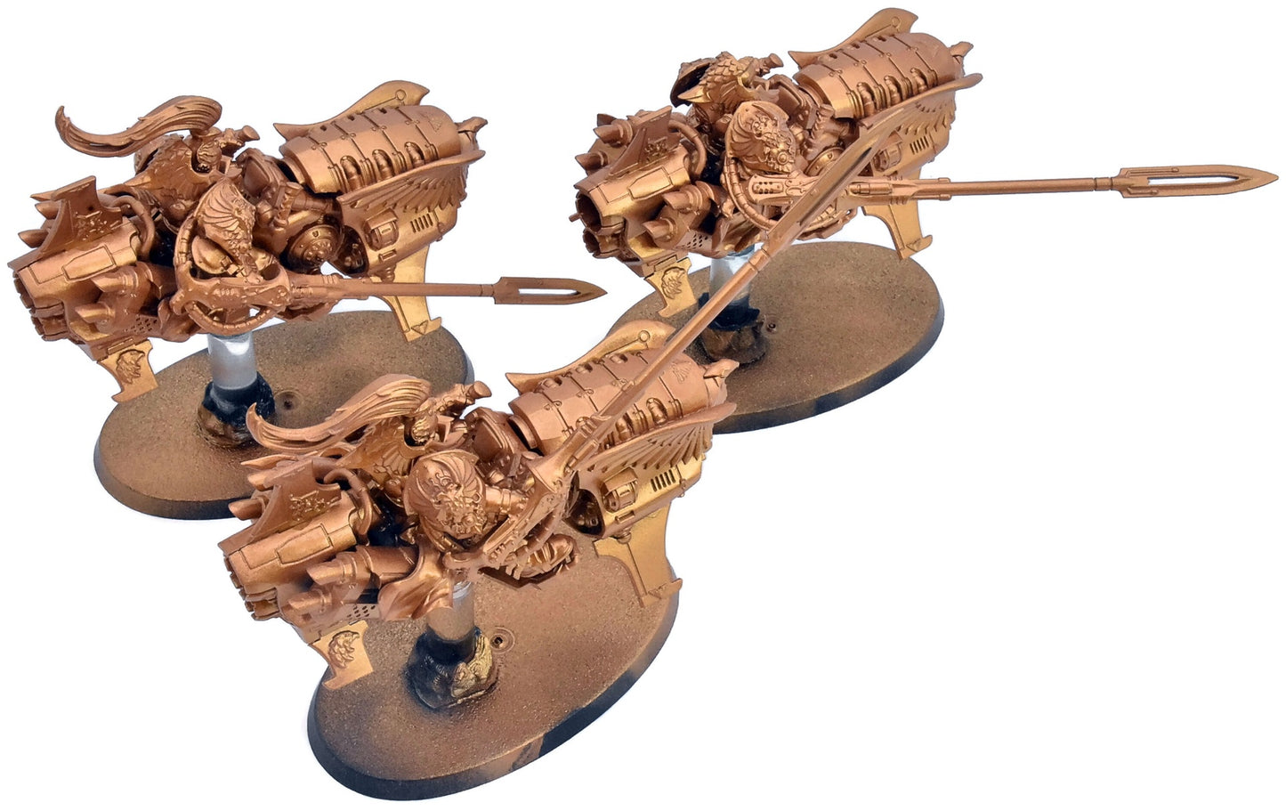 ADEPTUS CUSTODES 3 Vertus Praetors #1 Warhammer 40K 6321