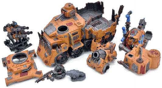 ORKS Battlewagon #1 CONVERTED WELL PAINTED Warhammer 40K 1756