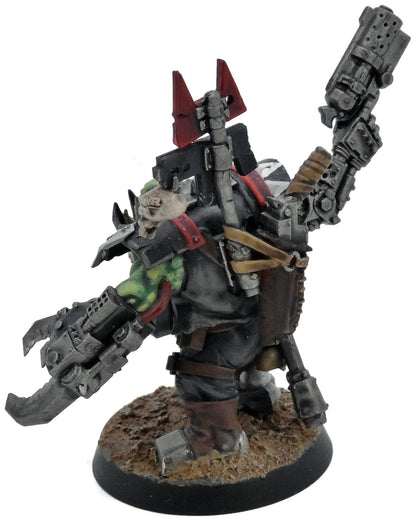 ORKS Nob #1 WELL PAINTED Warhammer 40K 1770