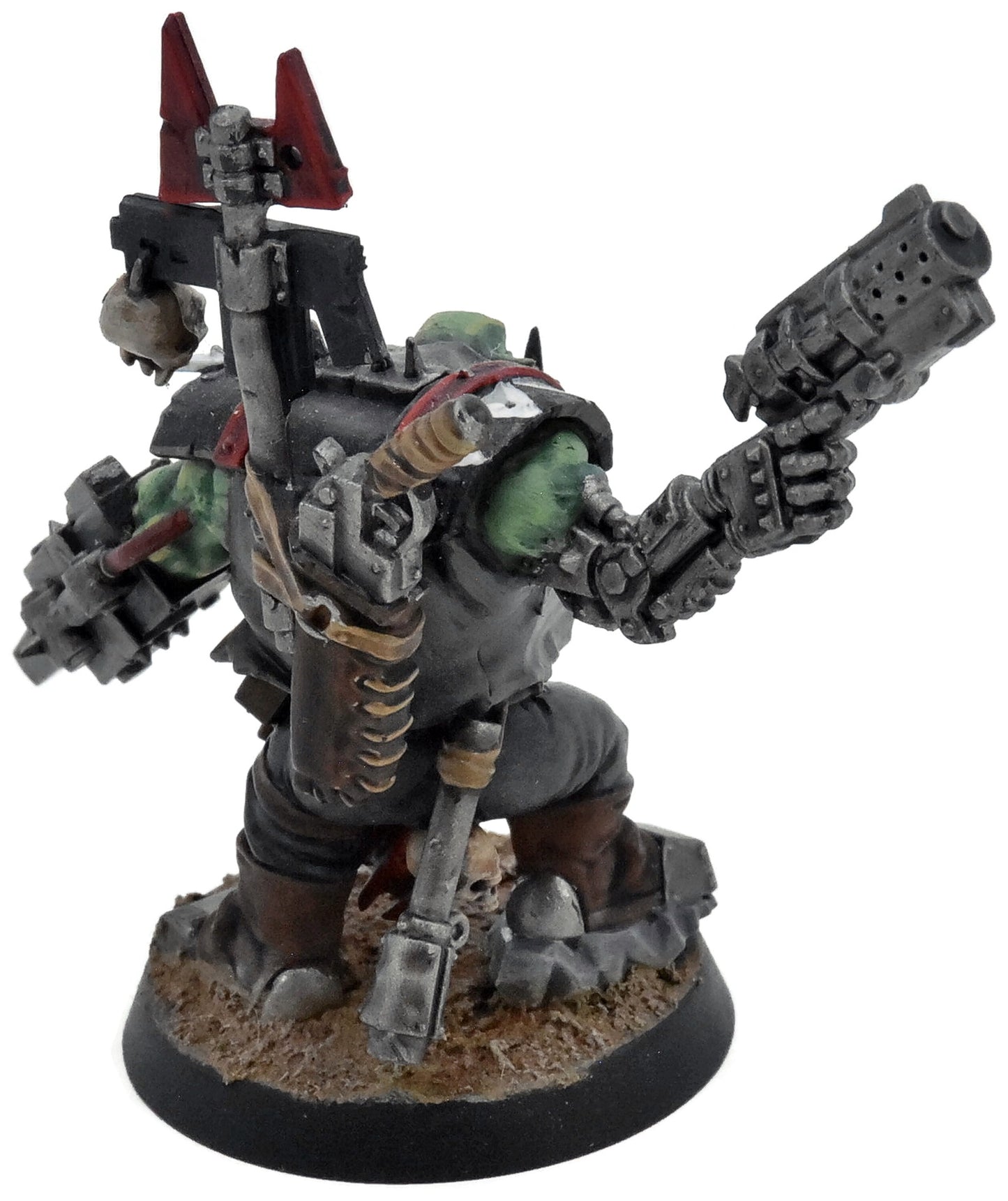 ORKS Nob #1 WELL PAINTED Warhammer 40K 1770