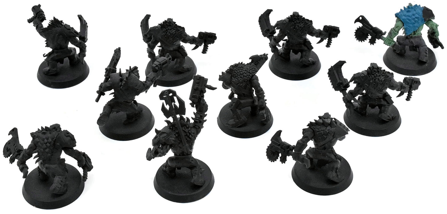 ORKS 10 Beast Snagga Boyz #1 Warhammer 40K 1787