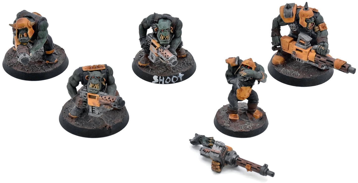 ORKS 5 Ork Boyz #6 Warhammer 40K 1794
