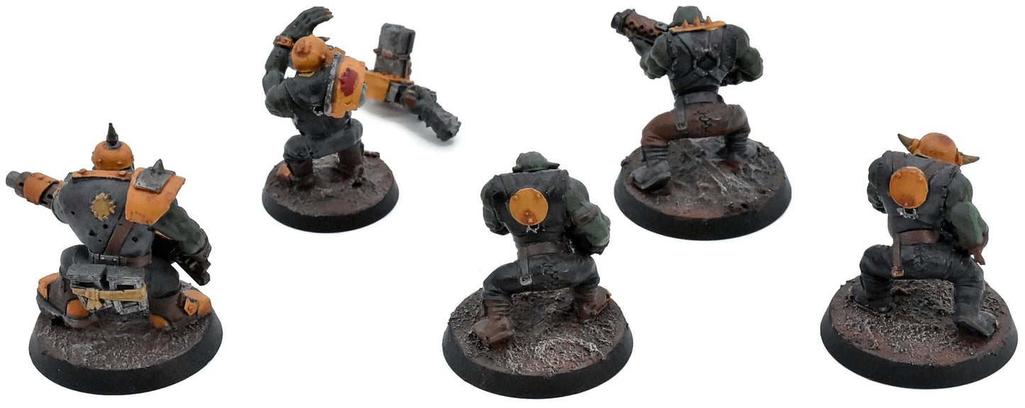 ORKS 5 Ork Boyz #6 Warhammer 40K 1794