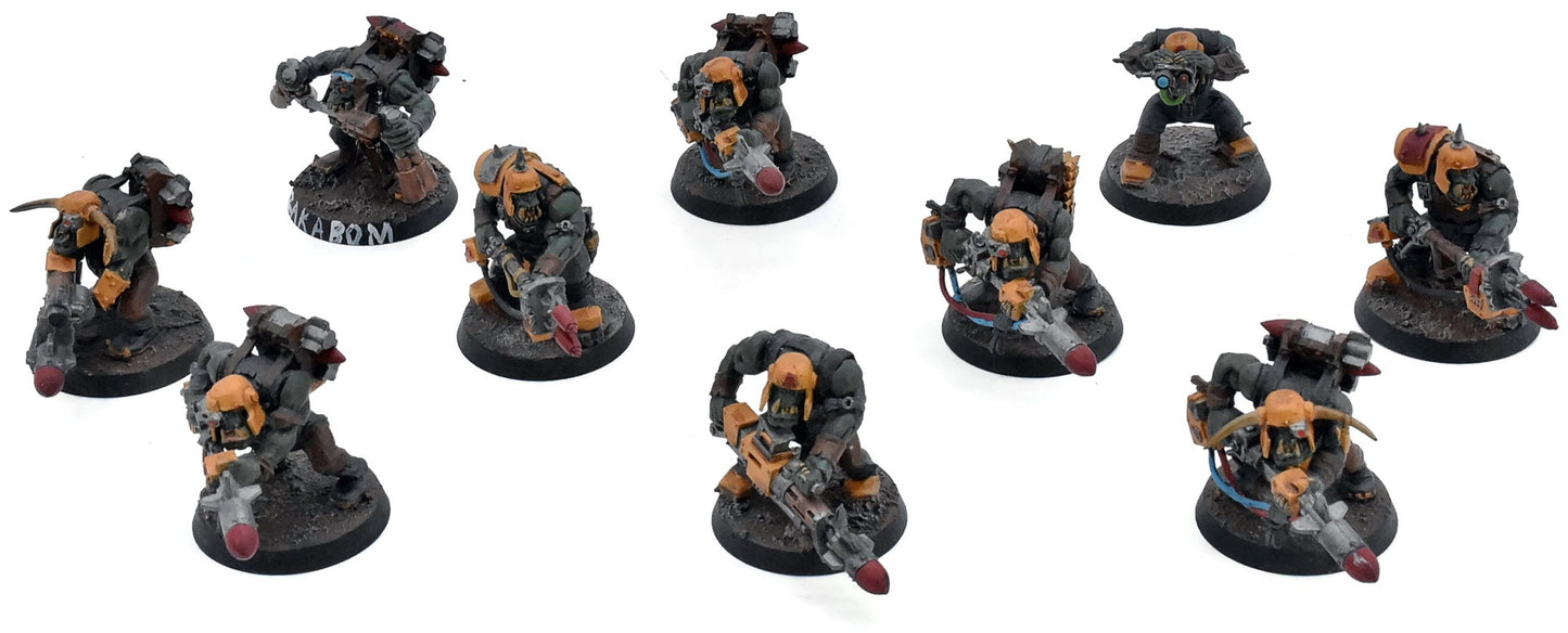 ORKS 10 Ork Boyz #6 Warhammer 40K 1800