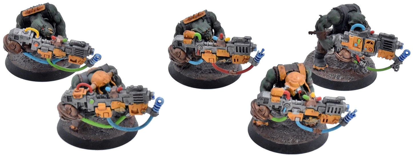 ORKS 5 Tank Bustas #2 Warhammer 40K 1817 Burna converted