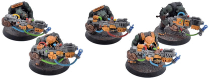 ORKS 5 Tank Bustas #2 Warhammer 40K 1817 Burna converted