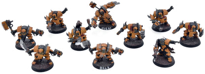 ORKS 10 Ork Boyz #5 Warhammer 40K 1800