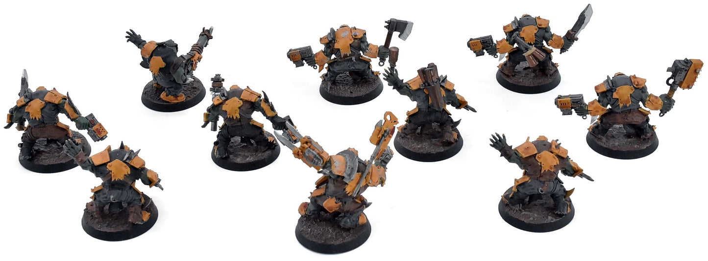 ORKS 10 Ork Boyz #5 Warhammer 40K 1800