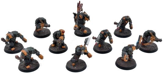 ORKS 10 Ork Boyz #4 Warhammer 40K 1800