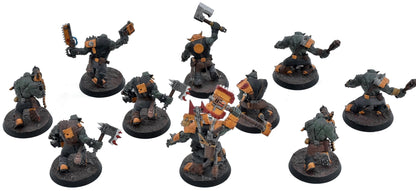 ORKS 10 Ork Boyz #4 Warhammer 40K 1800