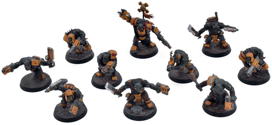 ORKS 10 Ork Boyz #2 Warhammer 40K 1800