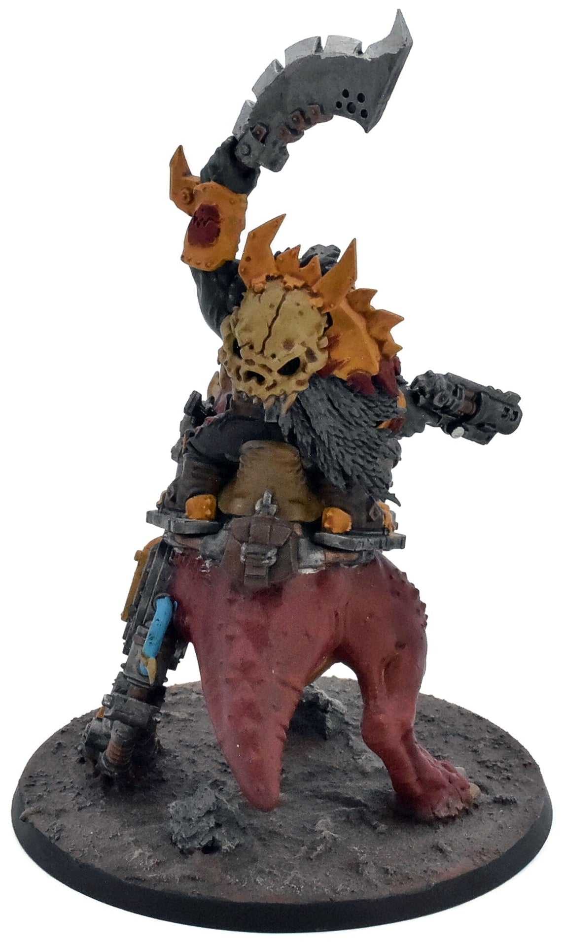 ORKS Beastboss On Squigosaur #1 WELL PAINTED Warhammer 40K 1862