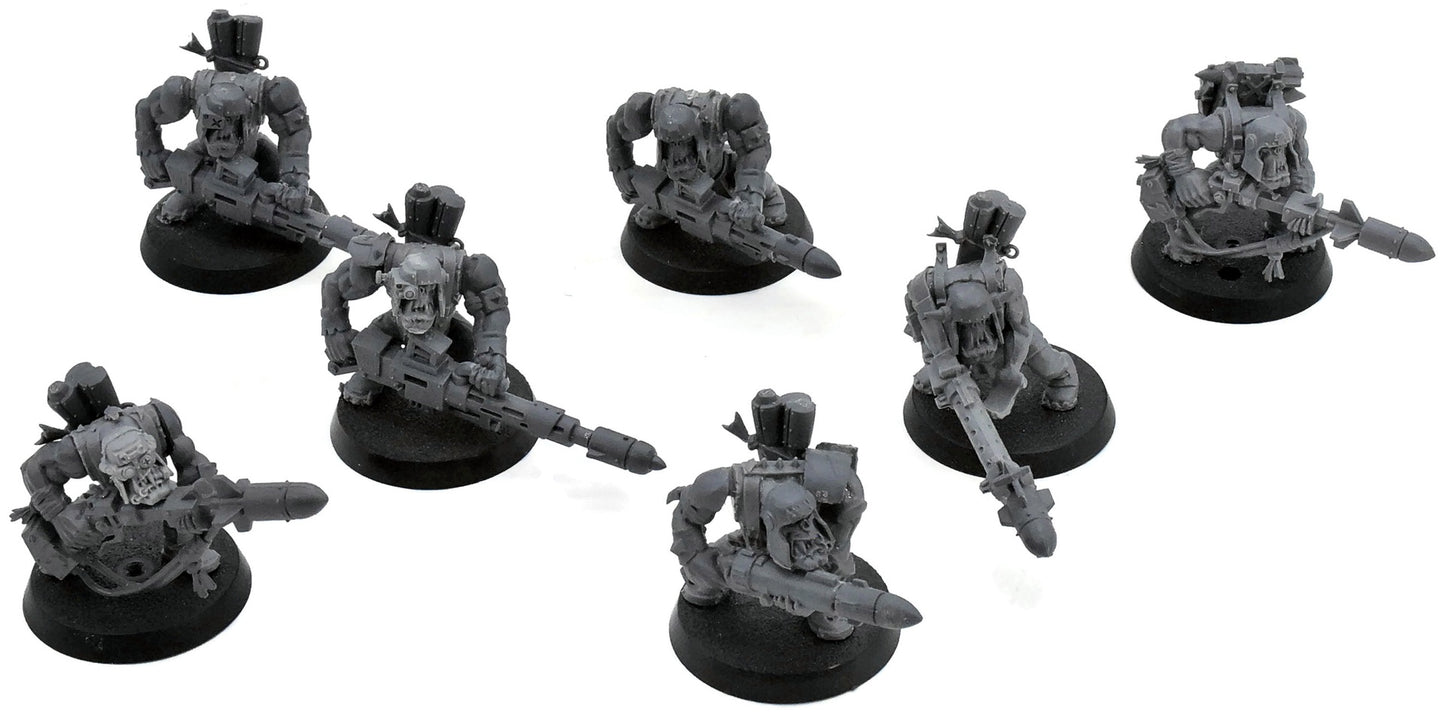 ORKS 7 Tank Bustas #4 Warhammer 40K 1879 Converted