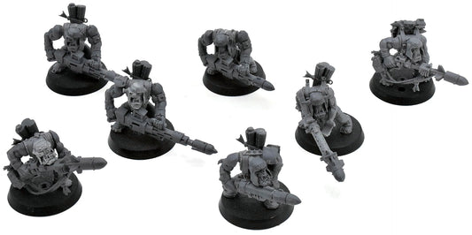 ORKS 7 Tank Bustas #4 Warhammer 40K 1879 Converted