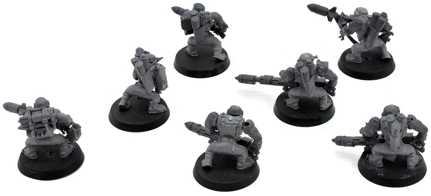 ORKS 7 Tank Bustas #4 Warhammer 40K 1879 Converted