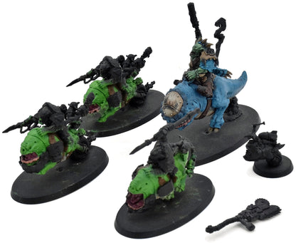 ORKS 4 Squighog Boyz #2 Warhammer 40K 1923