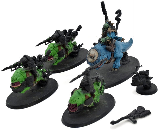 ORKS 4 Squighog Boyz #2 Warhammer 40K 1923
