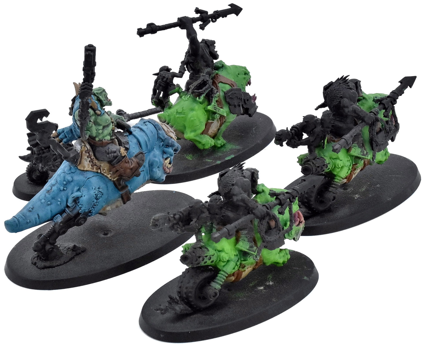 ORKS 4 Squighog Boyz #2 Warhammer 40K 1923