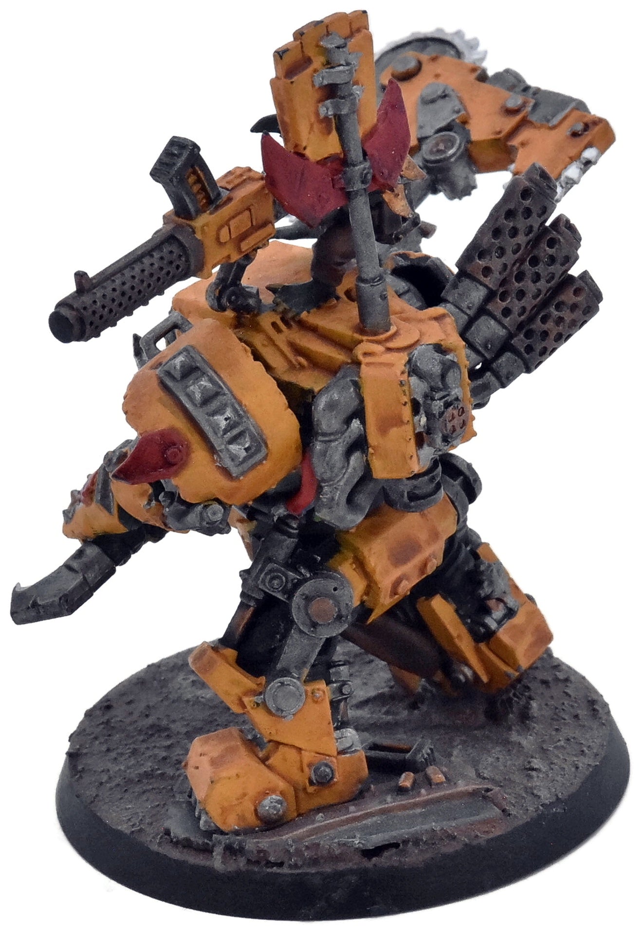 ORKS Warboss In Mega Armour #1 WELL PAINTED Warhammer 40K 1961