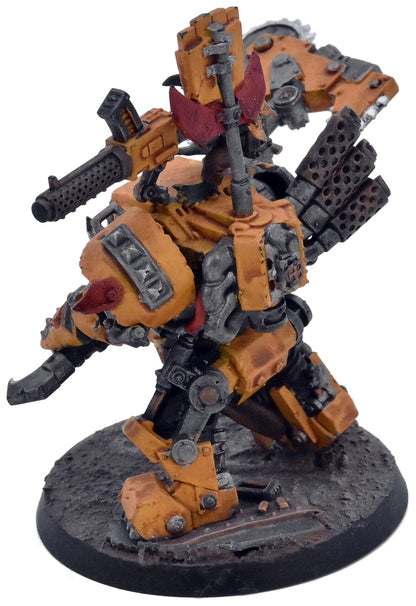 ORKS Warboss In Mega Armour #1 WELL PAINTED Warhammer 40K 1961