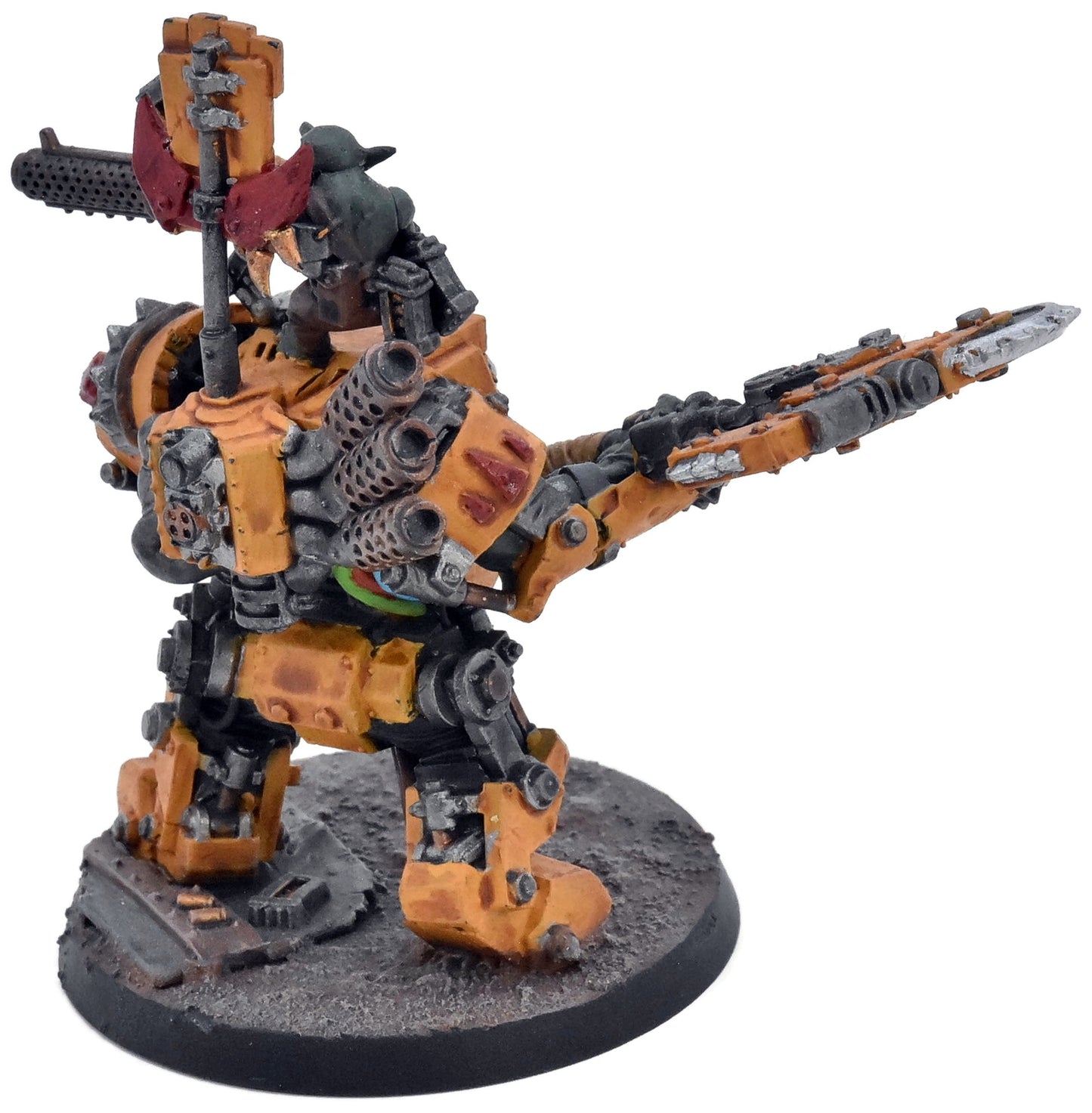 ORKS Warboss In Mega Armour #1 WELL PAINTED Warhammer 40K 1961
