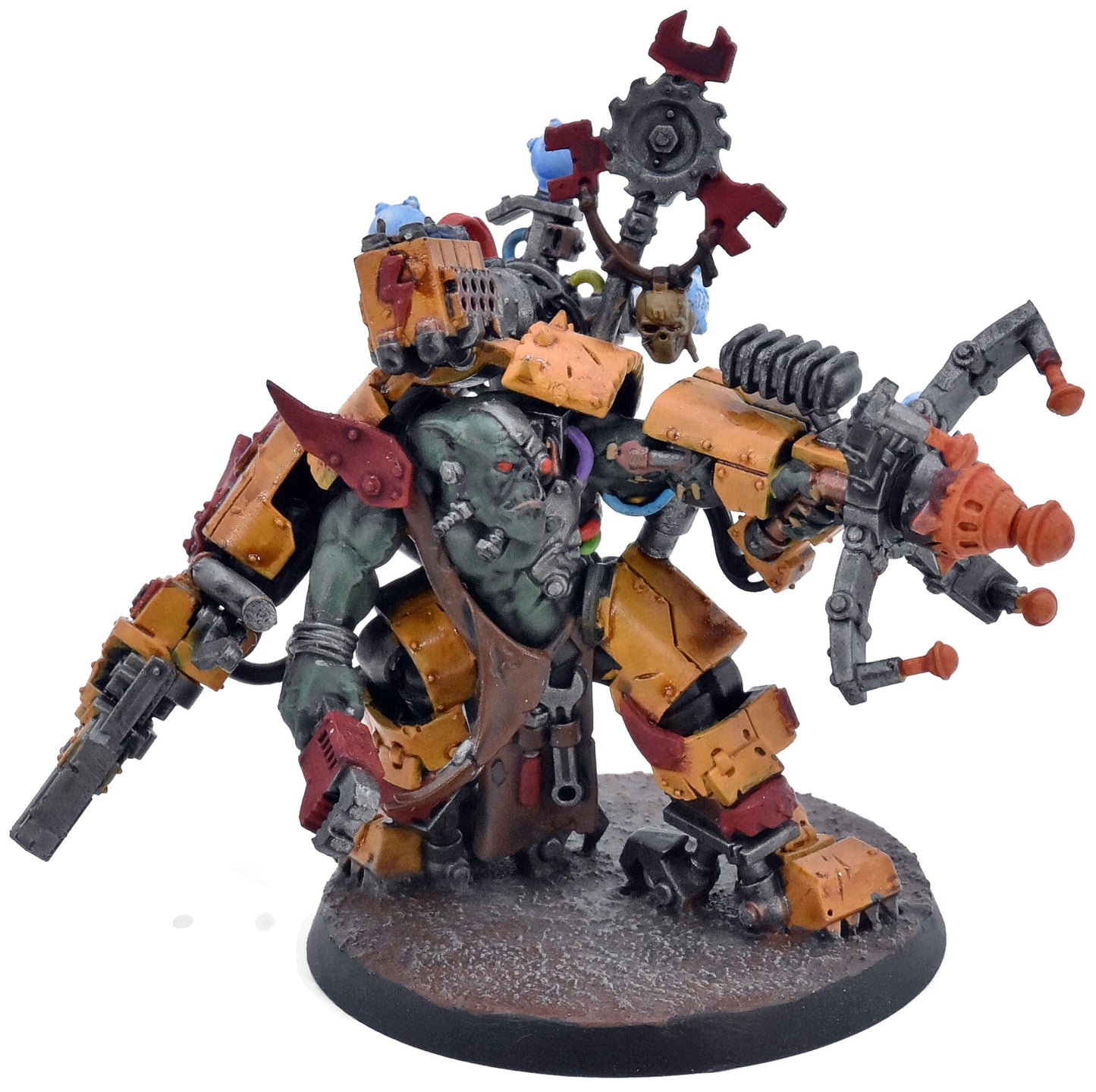 ORKS Ork Big Mek #2 WELL PAINTED Warhammer 40K 2005