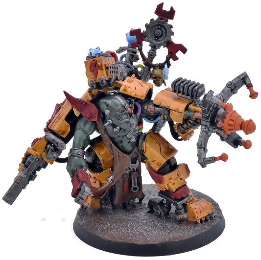 ORKS Ork Big Mek #2 WELL PAINTED Warhammer 40K 2005