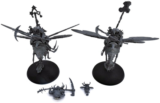 MAGGOTKIN OF NURGLE 2 Pusgoyle Blightlords #1 Sigmar 6659