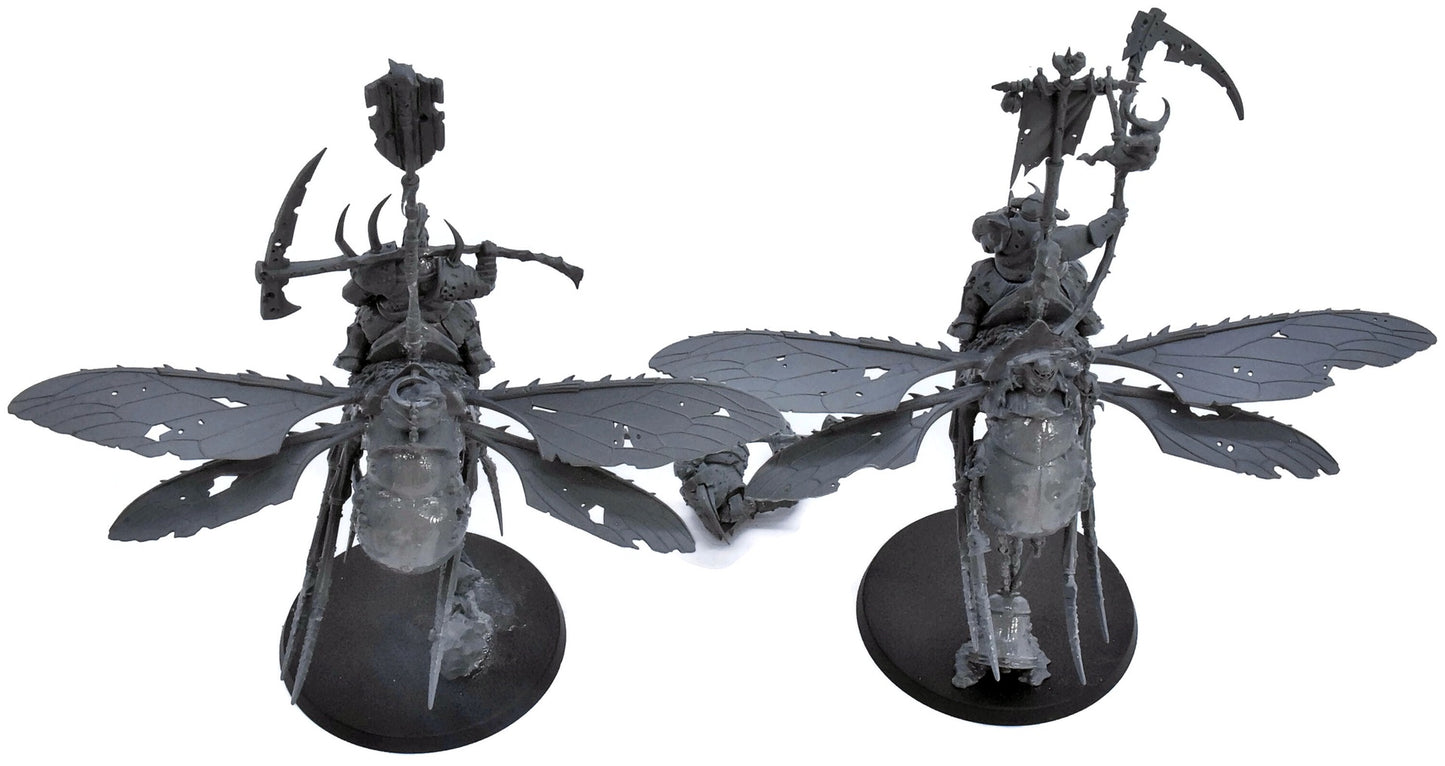 MAGGOTKIN OF NURGLE 2 Pusgoyle Blightlords #2 Sigmar 6697