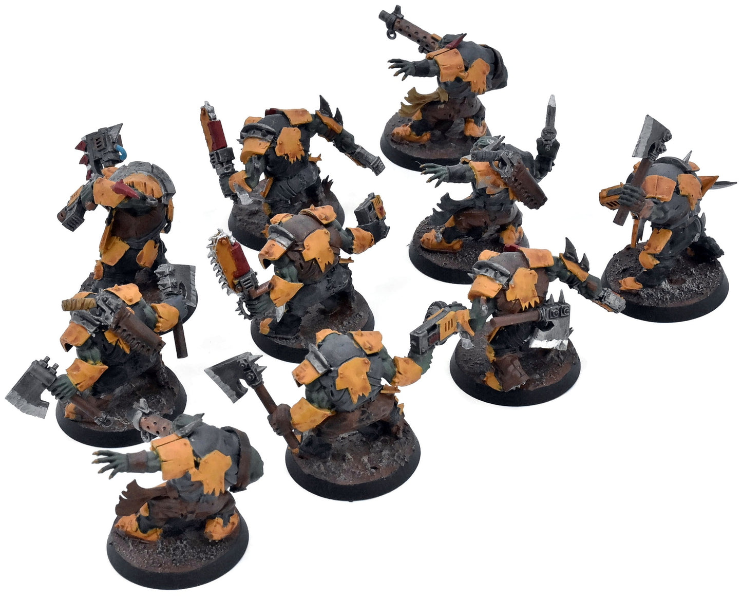 ORKS 10 Ork Boyz #2 Warhammer 40K 2081