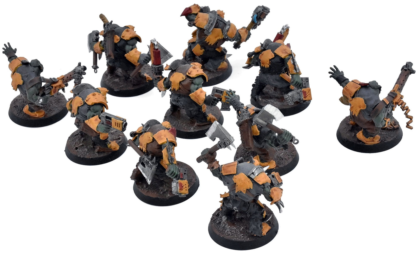 ORKS 10 Ork Boyz #2 Warhammer 40K 2081