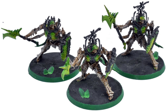 OSSIARCH BONEREAPERS 3 Immortis Guards #2 WELL PAINTED 6772