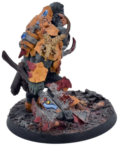ORKS Warboss #5 WELL PAINTED CONVERTED Warhammer 40K 2128