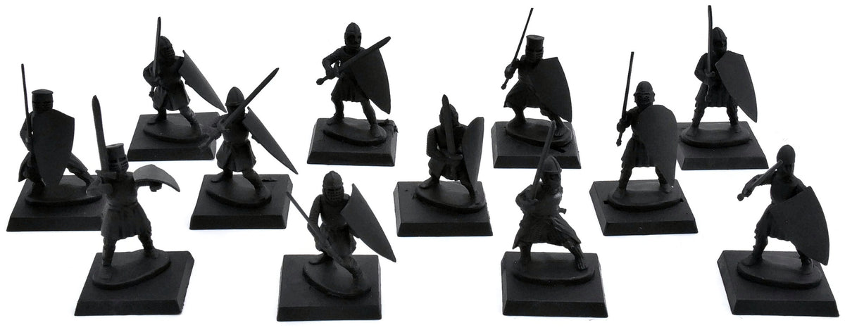 FORGEFIRE GAMES 12 Knights On Foot #1 Fantasy 6008