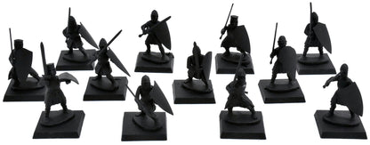 FORGEFIRE GAMES 12 Knights On Foot #1 Fantasy 6008