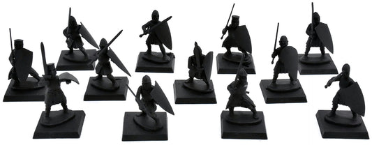 FORGEFIRE GAMES 12 Knights On Foot #1 Fantasy 6008