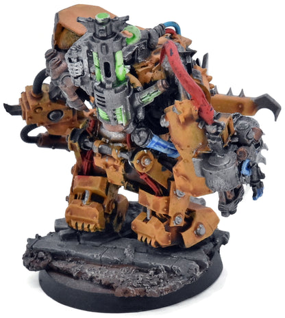 ORKS Ork Big Mek In Mega Armour #1 WELL PAINTED Warhammer 40K 2142