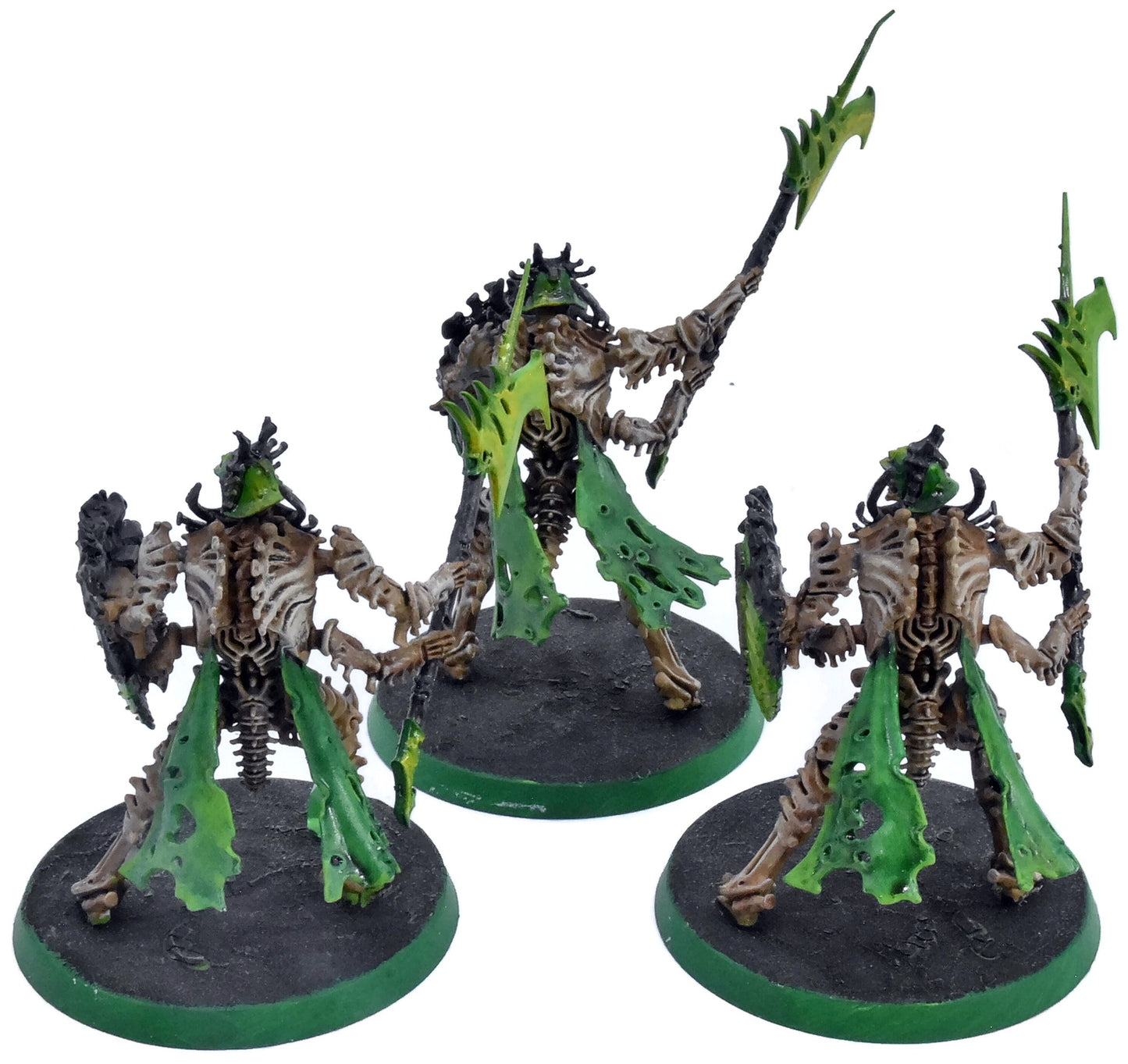 OSSIARCH BONEREAPERS 3 Immortis Guards #1 WELL PAINTED 6826