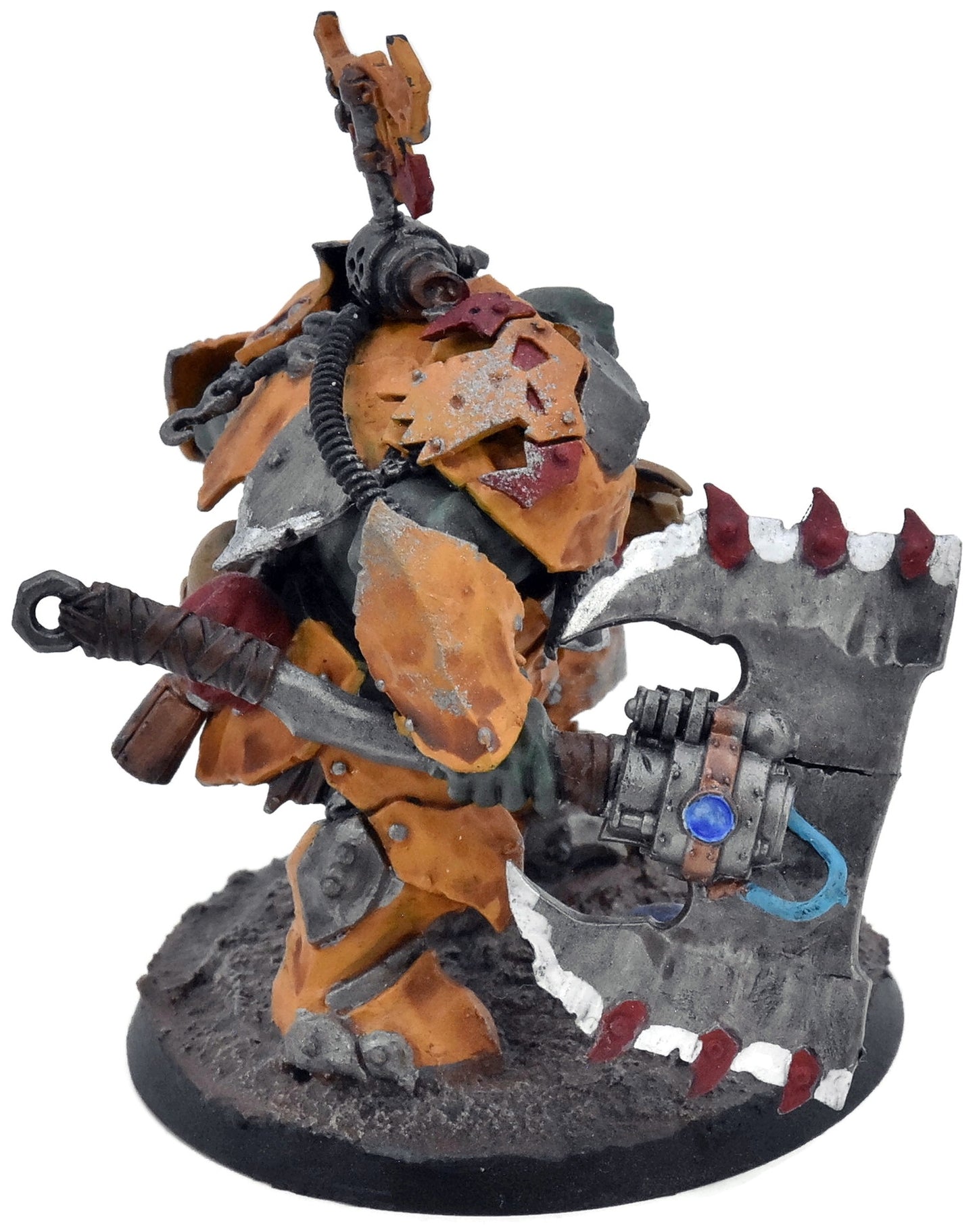 ORKS Warboss #4 WELL PAINTED CONVERTED Warhammer 40K 2180