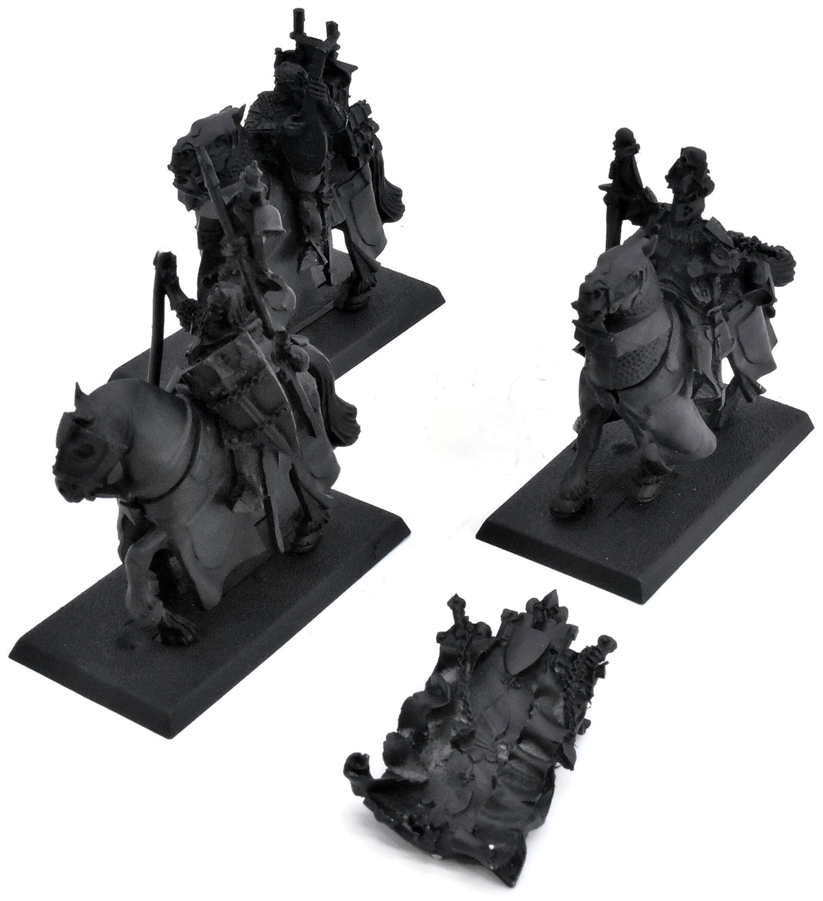 KINGDOM OF BRETONNIA 3 Questing Knights Command #2 Warhammer Fantasy 6084