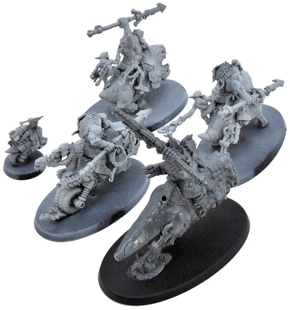 ORKS 4 Squighog Boyz #3 Warhammer 40K 2210
