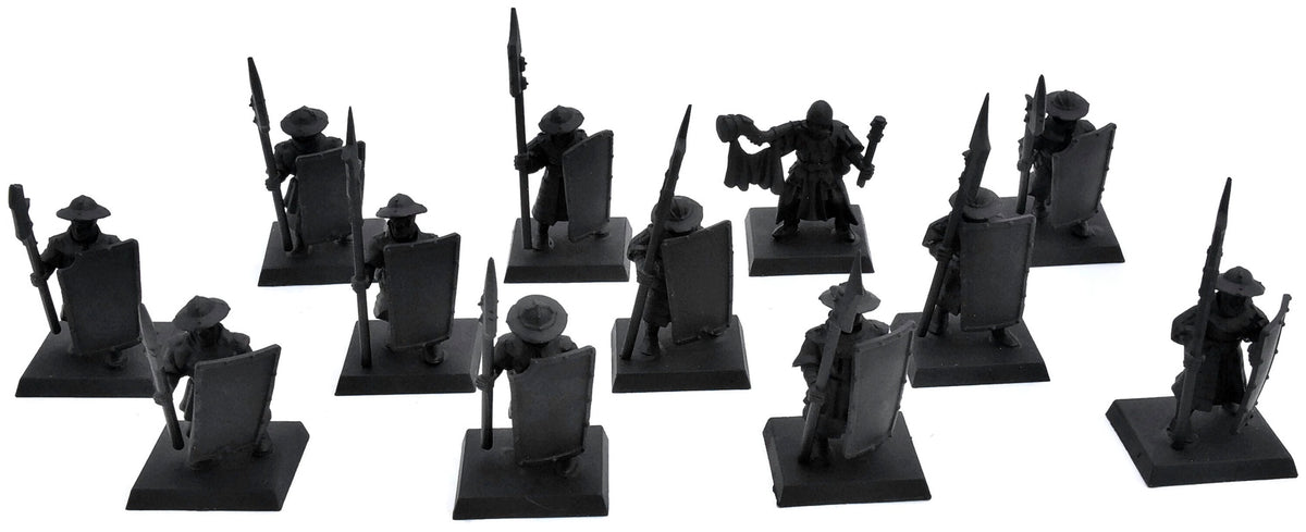 KINGDOM OF BRETONNIA 12 Kingdom Bretonnia Men-At-Arms #2 Warhammer Fantasy 6114