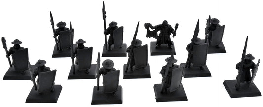 KINGDOM OF BRETONNIA 12 Kingdom Bretonnia Men-At-Arms #2 Warhammer Fantasy 6114