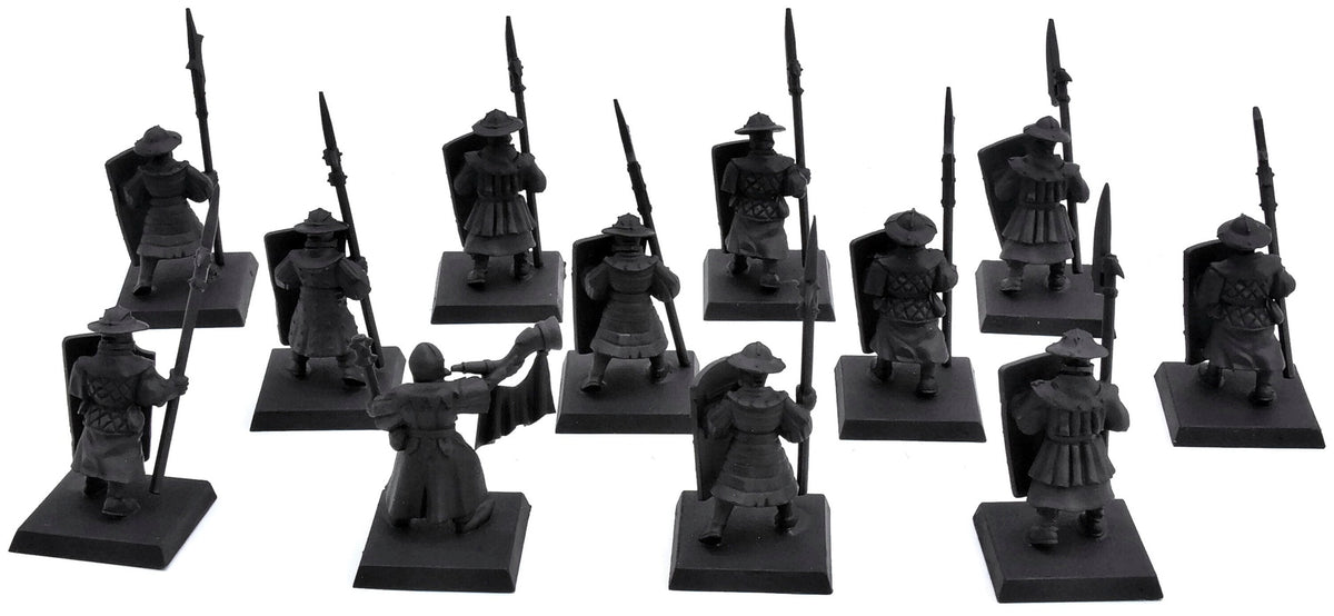 KINGDOM OF BRETONNIA 12 Kingdom Bretonnia Men-At-Arms #2 Warhammer Fantasy 6114
