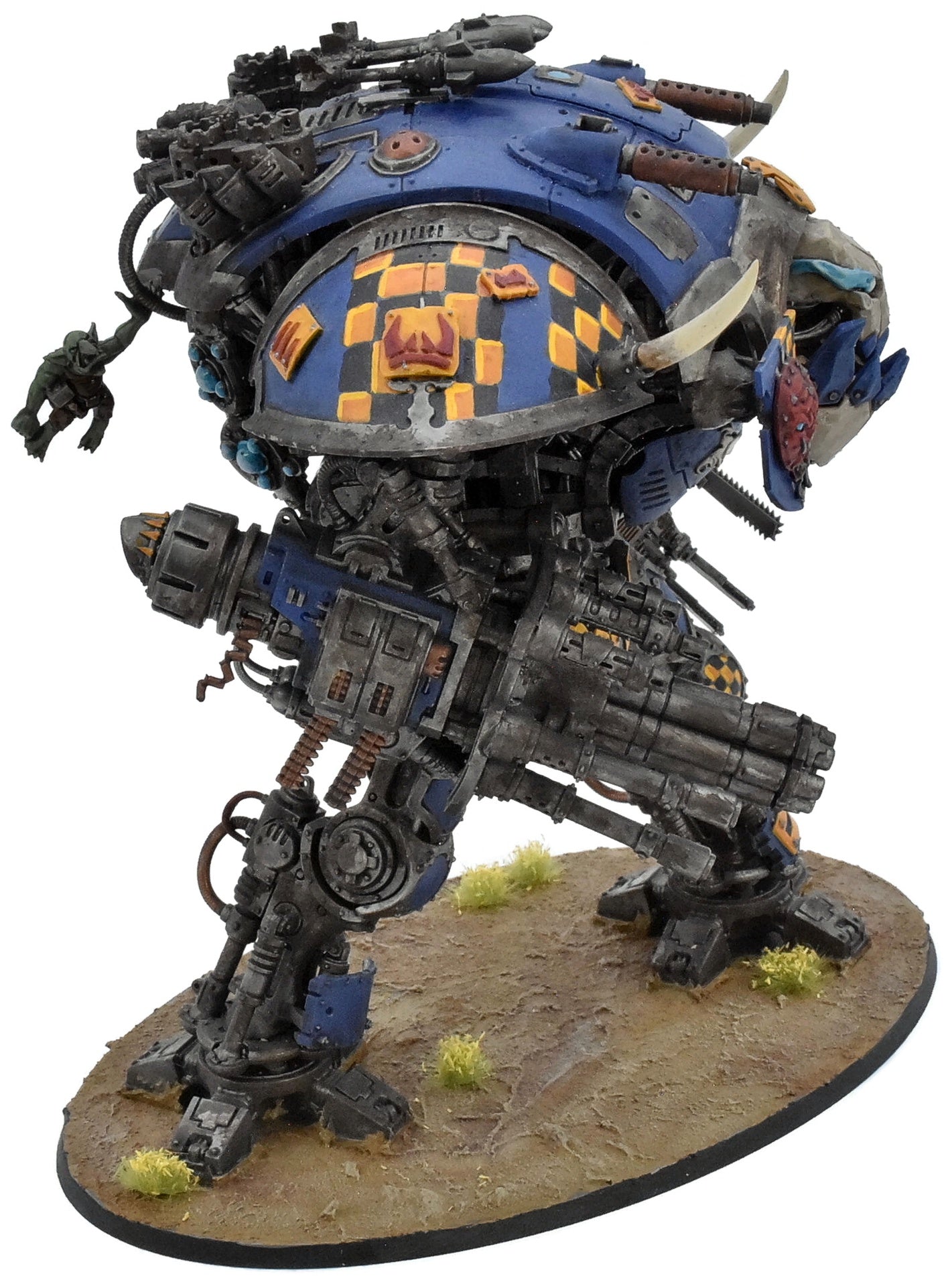 ORKS Ork Imperial Knight Gallant #1 PRO PAINTED CONVERTED Warhammer 40K 2234