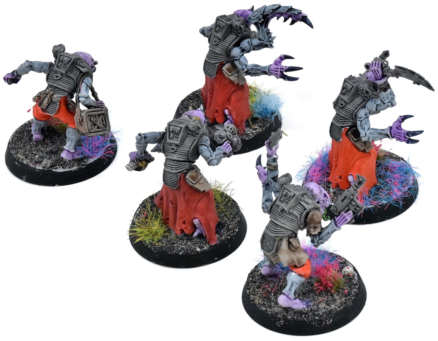 GENESTEALER CULTS 5 Acolyte Hybrids Metamorphs #1 WELL PAINTED 40K 2272